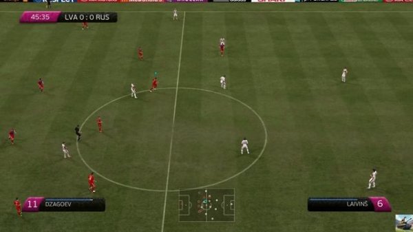 Fifa 12 Отборочные ЧМ 2006 Реконструкция Латвия - Россия