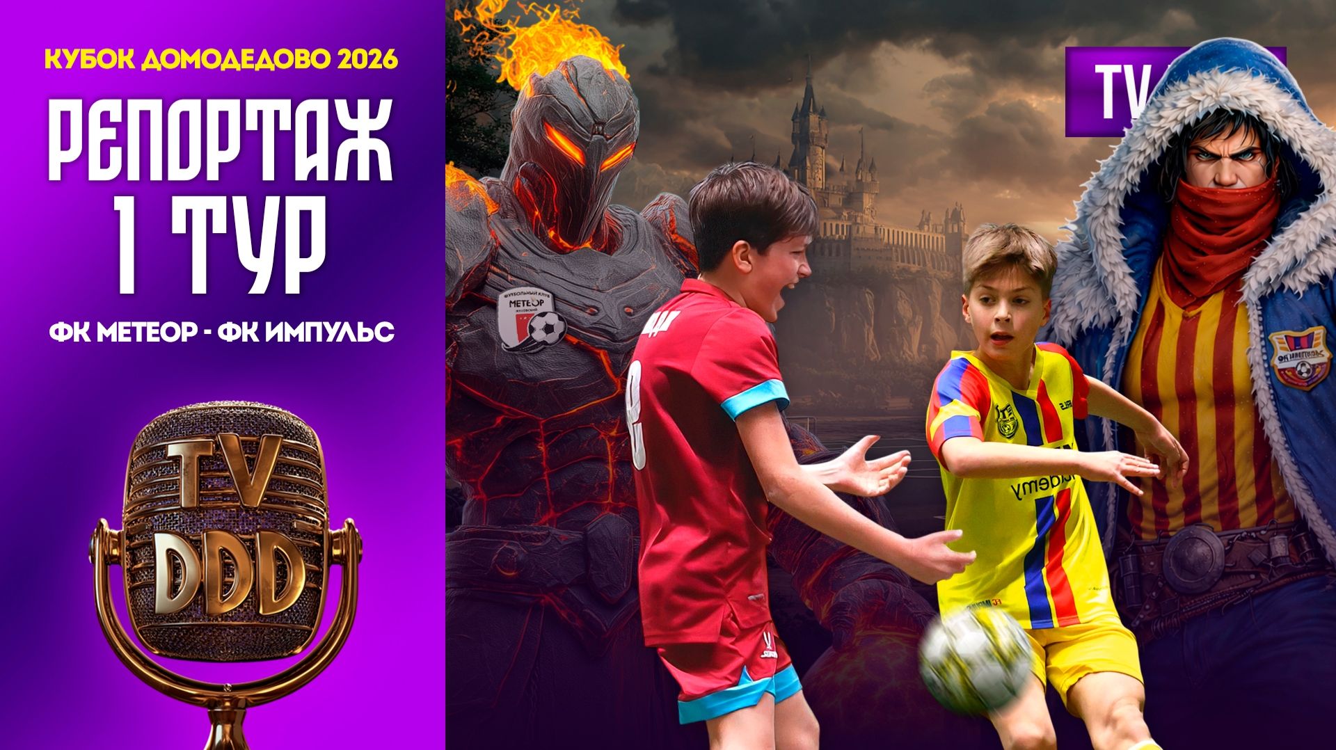 ФК Метеор – ФК Импульс | 1 тур | Кубок Домодедово 2026