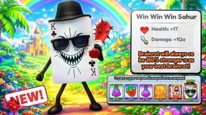 НОВАЯ ЭВОЛЮЦИЯ ВИН ВИН ВИН САГУРА В ЭВОЛЮЦИИ БРЕЙНРОТ! ROBLOX Brainrot Evolution