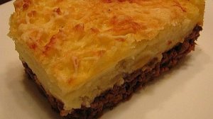 Картофельная запеканка с мясом