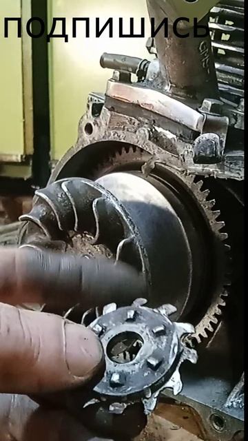 Гайка вариатора НЕ раскрутится ,если..🛵. смотреть онлайн