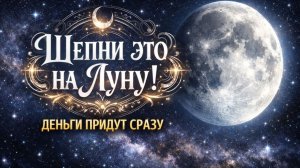 Деньги придут оттуда, где не ждали! Сильный шепоток на рост Луны