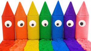 ЛЕПИМ ФИГУРКИ С ГЛАЗКАМИ ИЗ КИНЕТИЧЕСКОГО ПЕСКА  ВИДЕО МУЛЬТИКИ ДЛЯ ДЕТЕЙ КАНАЛ ИГРАЛКИ-ЗАЛИПАЛКИ