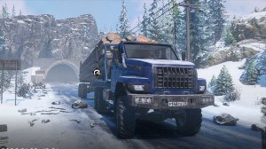SnowRunner.  Лесовоз