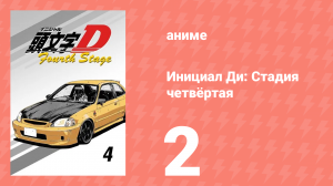 Инициал Ди: Стадия четвёртая 2 серия (аниме-сериал, 2004)