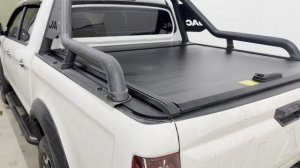 Алюминиевая механическая сдвижная роллета на пикапе JAC T9