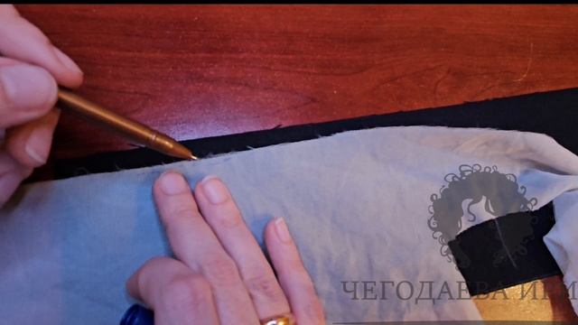 Выкраивание пояса, определение клеевой материала и формовка пояса смотреть онлайн