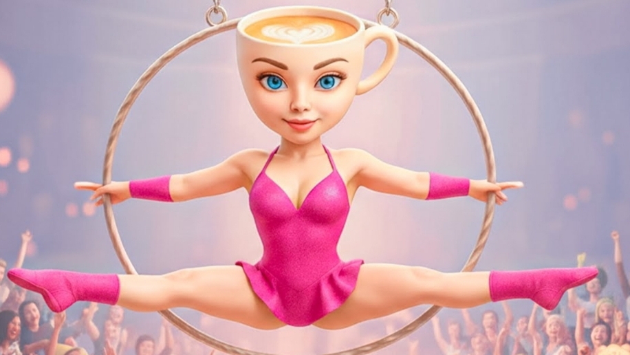 Балерина Капучино,танец огненного кольца. смотреть онлайн