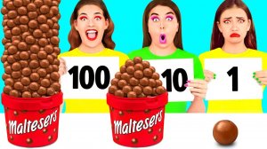 100 Слоев еды Челлендж #1 c BaRaDa Challenge