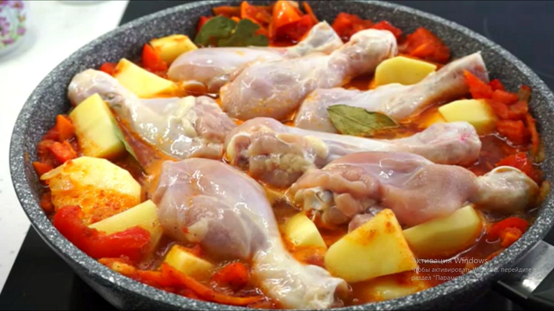 тушеная картошка с мясом