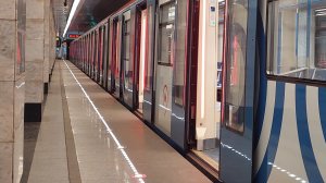 поезд москва на тагаско краснопресненской линии.