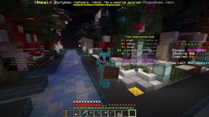 прохожу паркур в майнкрафте на сервере funnyMC