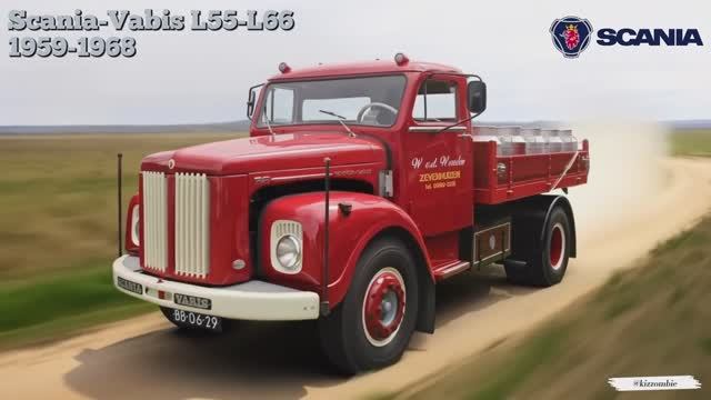 Scania Грузовик с 1902 История трансформации автомобиля смотреть онлайн
