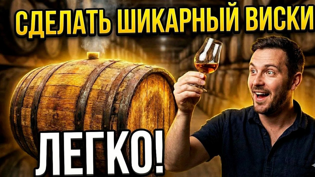 Элитный ВИСКИ дома: Главный секрет выдержки (Бочка или Щепа?) смотреть онлайн