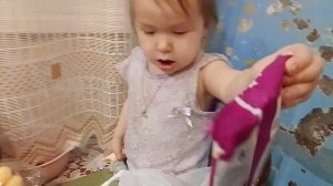 Распаковка продуктов от маленького блогера💕