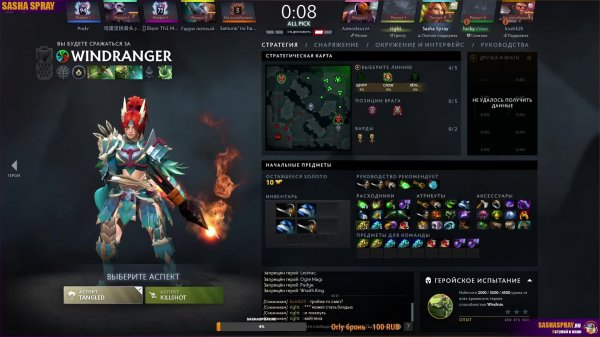 DOTA 2  |   GOAL   | SASHA SPRAY