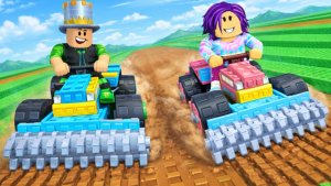 ПАПА и ДОЧКА сделали самую мощную БУРОВУЮ УСТАНОВКУ и разломали весь ГРАНИТ в РОБЛОКС!