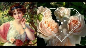 Живопись "Дамы с Розами" и Розы с названием сортов! Вторая часть.