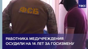 Работник медучреждения в Запорожской области осужден на 14 лет за госизмену