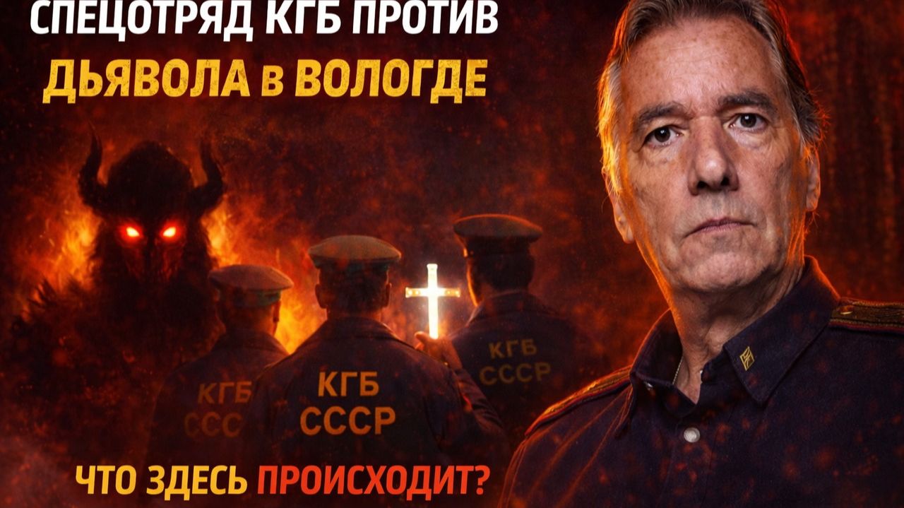 Спецотряд КГБ против дьявола в Вологде! Сатанинский полтергейст КГБ: приказ, который призвал ДЬЯВОЛА