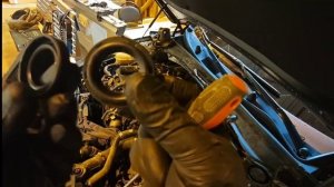 замена сальник,запотевание верхний Киа к5