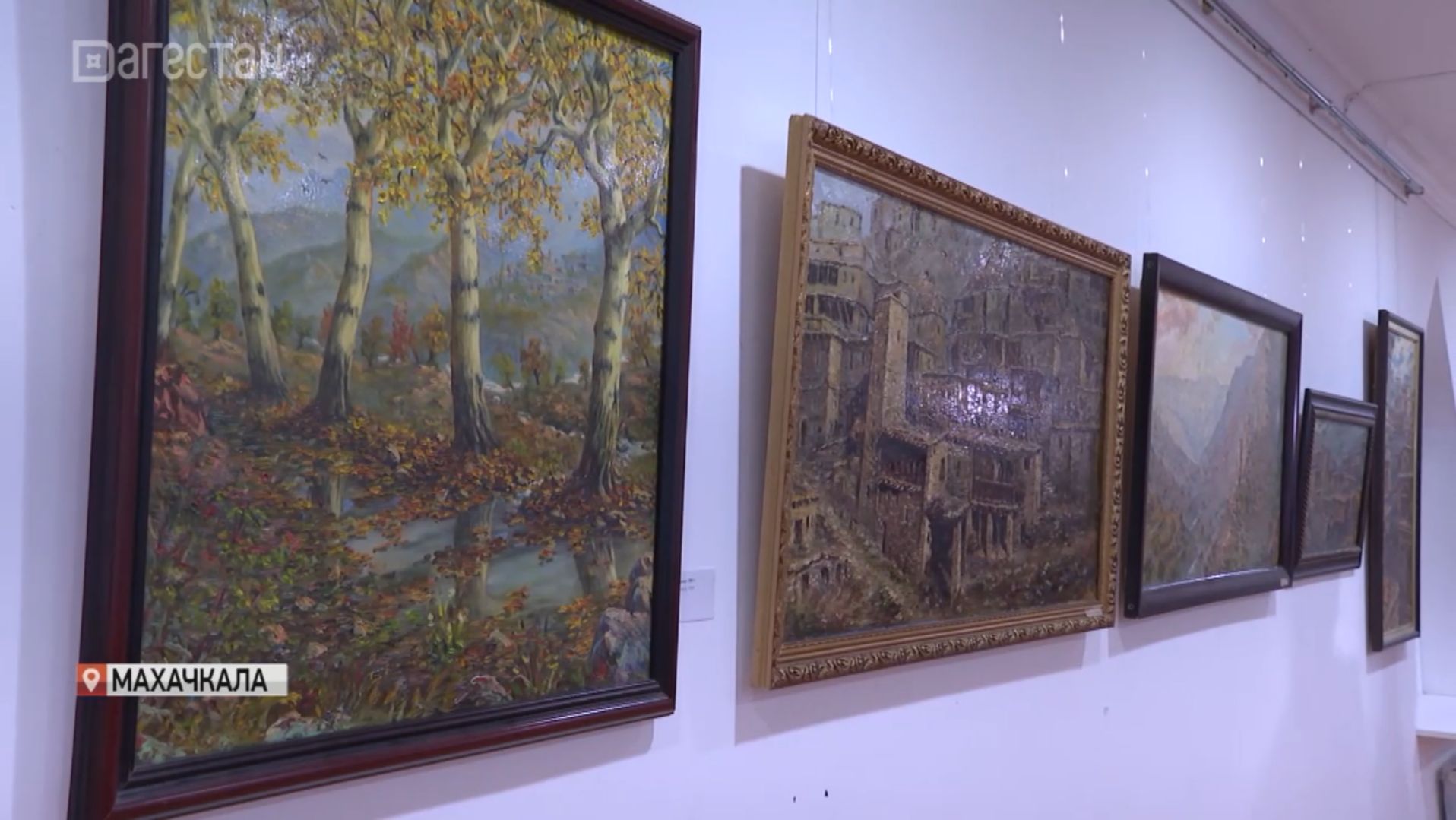 Выставка работ Абдулы Магомедова открылась в музее «Дагестанский аул» смотреть онлайн