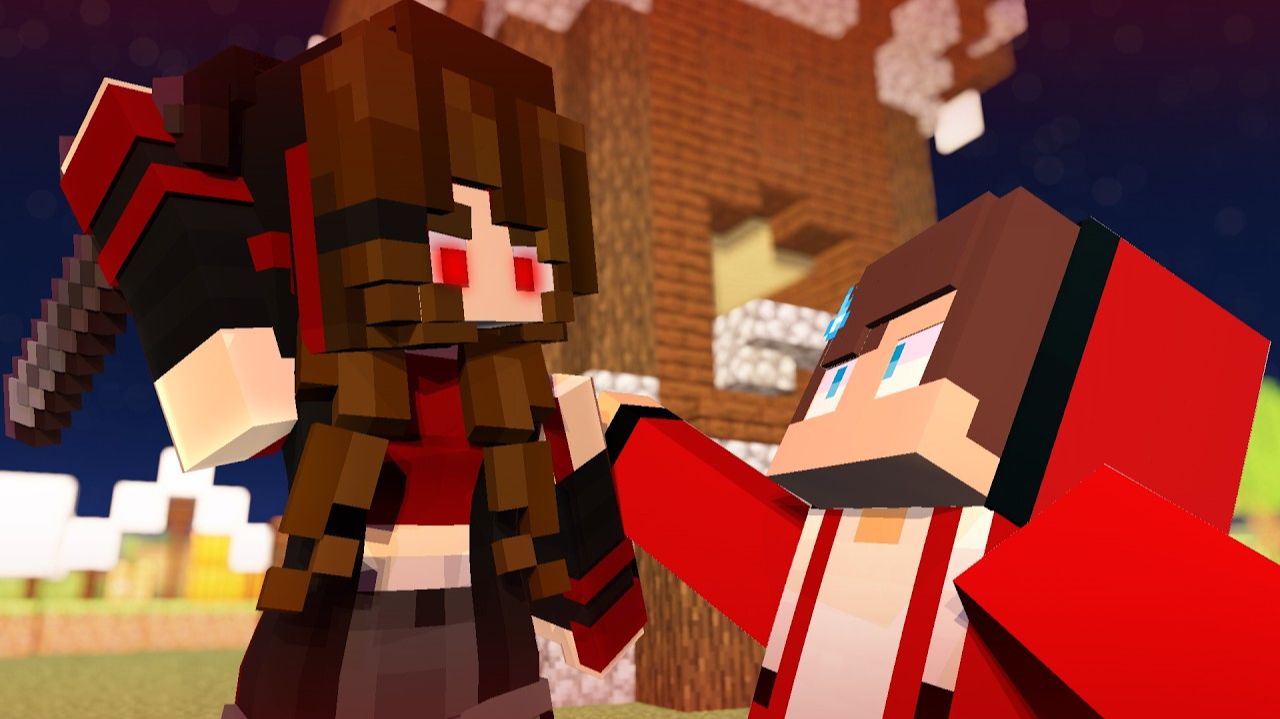 Это Темная сестра Джей Джей?!🔥 - Анимация для Майнкрафта смотреть онлайн