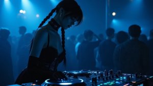 Dark House for Deep Focus in a Cyberpunk Reality