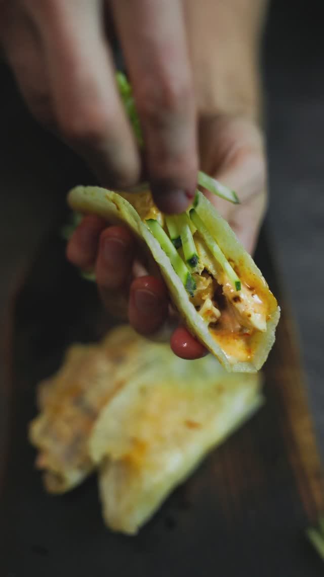 Тако в рисовых лепешках от Шефа Дмитрия