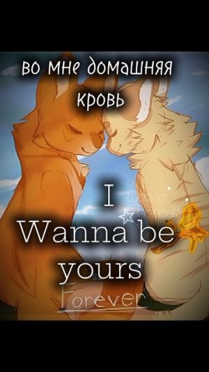 I wanna be yours! Тренд уже довольно старый , но в кв не видела.