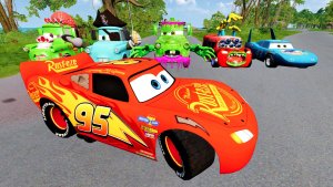 МУЛЬТИКИ ПРО МАШИНКИ МАКВИН: эпичные аварии на скорости!