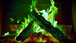 Волшебный Зеленый #камин