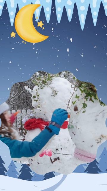 «Снежная баба» стихи Агнии Барто смотреть онлайн