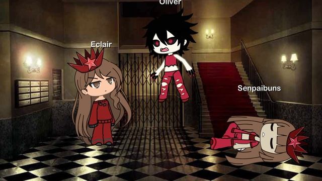 Вампирша мама собирала дочу в школу вампирш!