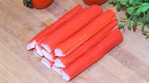 Три рецепта из КРАБОВЫХ ПАЛОЧЕК к празднику или просто к ужину.