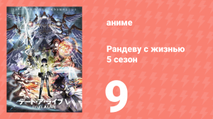 Рандеву с жизнью 5 сезон 9 серия «Второе свидание» (аниме-сериал, 2013)
