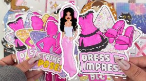 Dress to impress 👚💓 Выбери лучший образ 🌸 Бумажные сюрпризы ✨ распаковка 🌸 Просто бумажная