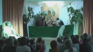 Спектакль Златовласка. 
Детский сад "Путь зерна". Май 2018.