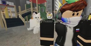Фурри Против AndrewTiger -(L) анимация Roblox 1