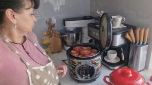 ДТП на ровном месте. Готовлю фаршированные перцы с картошкой в мультиварке. Генеральная уборка.