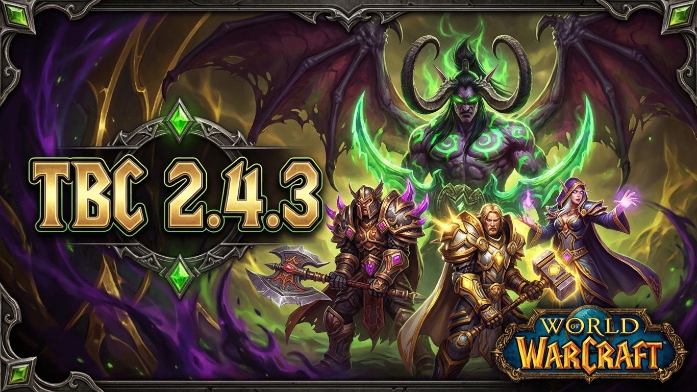 Стрим #WoW 2.4.3: Олдскульный фарм и PvP по фану