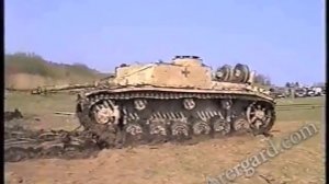Подъем немецкой САУ StuG-40
