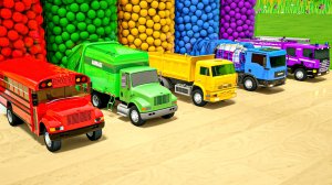 Детские мультфильмы про машинки для малышей. Мультики с веселыми песенками для детей