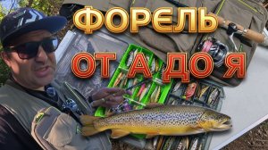 ФОРЕЛЬ спиннингом от А до Я. Лучшие воблеры на форель. Учимся читать реку. SMITH Bunsuilay в деле