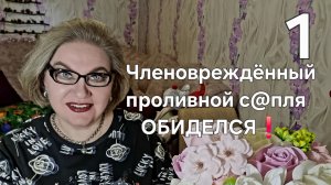 Членовреждённый проливной с@пля ОБИДЕЛСЯ!