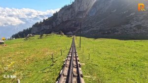 🇨🇭 Швейцария - Поездка на поезде по маршруту Альпнахстада в Пилатус-Кульм и обратно