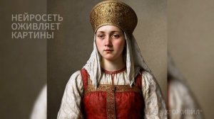 Оживляем картины русских художников при помощи нейросети. Оживил