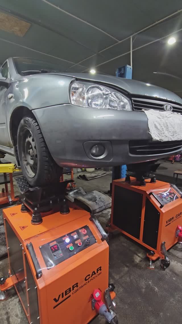 LADA KALINA | Диагностика с помощью вибростенда