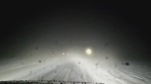 VW Tiguan L Pro 2025 - Работа матричных фар по снежной дороге