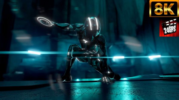 Tron: Evolution (2010) - Кинематографический Трейлер (Улучшенное качества до 8K)